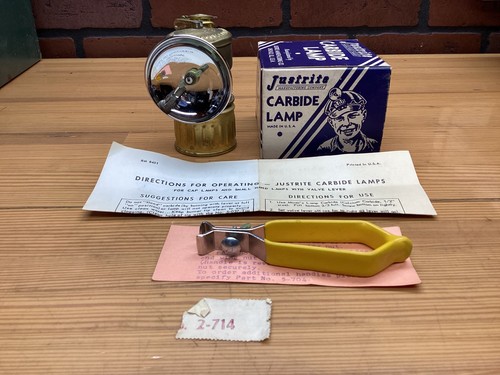 Vintage justrite carbide - justrite,