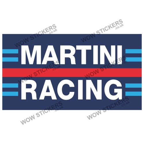 Martini racing car - car, stickers