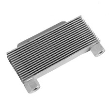 Engine Oil Cooler Silver