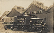 Godley near Hyde. Maypole Dairy Co. Traction Engine Lorry.
