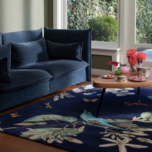 Modern hand tufted wool area - tufted,