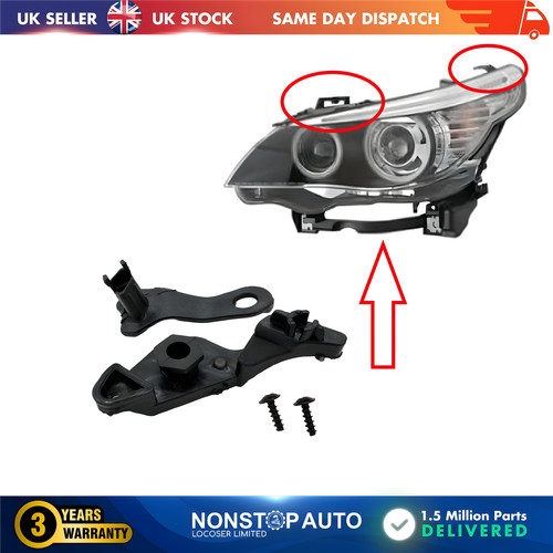 Headlight repair kit - headlight, bracket