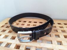 Timberland PRO Men's Black Leather Belt - Size 32