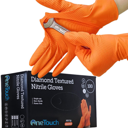 Diamond textured nitrile - diamond,
