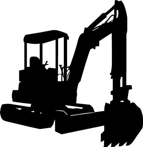 Mini digger car - mini,
