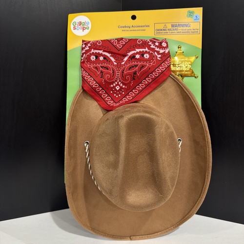 Kids cowboy hat bandana - hat,, &
