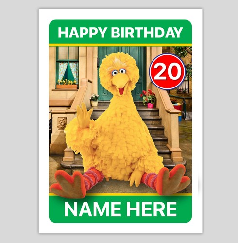 Sesame street big bird - street,
