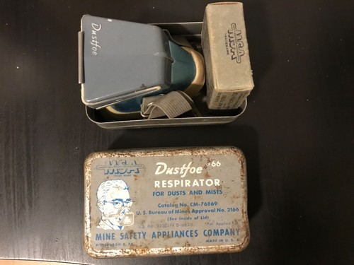 Vtg msa dustfoe respirator - respirator, #66