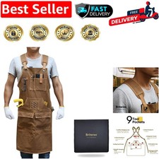 Stylish Woodworking Apron for