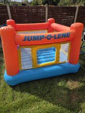 Intex Jump O Lene Playhouse Bouncer Inflatable Kids Bouncy Castle