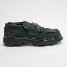Burberry Creeper Clamp Loafers Green 8077386 EU39 UK5