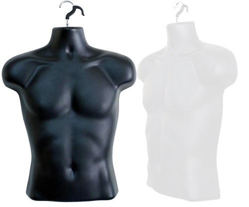 Hanging mannequins half body - half,