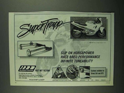 1987 supertrapp exhaust - 1987, system