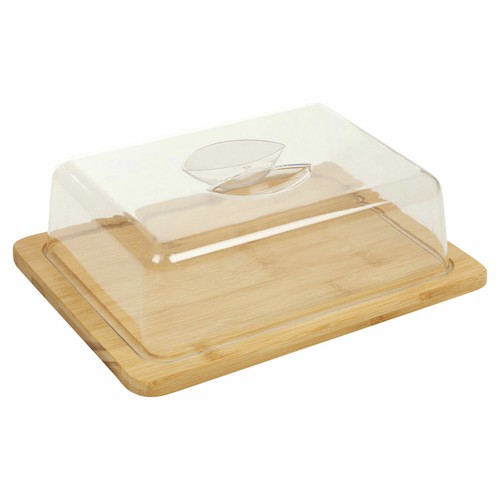 Large bamboo cheese board with - board,