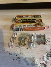 Benbros State Landau & Zebra royal coach in fair  condition with worn boxes