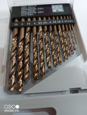 high 5% Cobalt Drill Bit Set, M35 HSS Twist Drill Bits 135 Degree Split, for s/s
