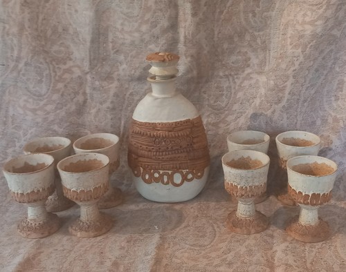 Bernard rooke pottery decanter - rooke,