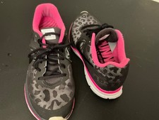 Nike Air Pegasus+30 Women 10.5 black/pink Athletic Running Shoes 616307-006