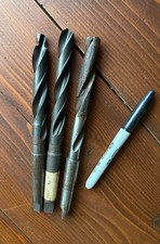 Job Lot OF Old HSS Morse Taper Drill Bits Original Condition