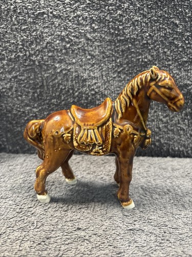 Vintage brown glazed - vintage, ceramic