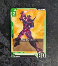 Gundam BBC-02 GD02 Beginner's Battle Card Red Gundam ST06-006 Promo English 