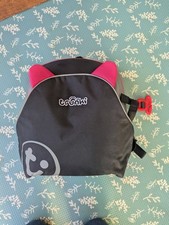Trunki Boostapak Travel Backpack Booster Car Seat Pink - Booster Seat Travel