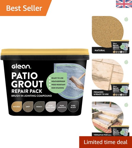 Natural buff 5kg patio grout - natural, 4.5kg