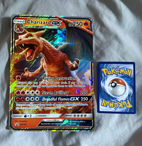 Charizard sm195 promo - gx,
