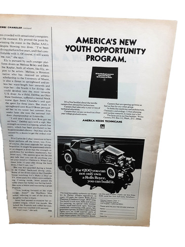 1974 rolls royce model - rolls, ad