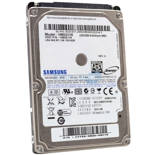 Samsung hm251hi 250gb - hm251hi, 2.5"