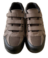 Men’s Pegusas Velcro Fastener Wide Fit Walking Shoes UK Size 9