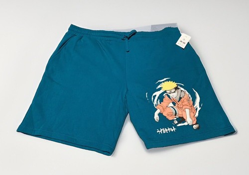 New naruto anime men teal - men's,