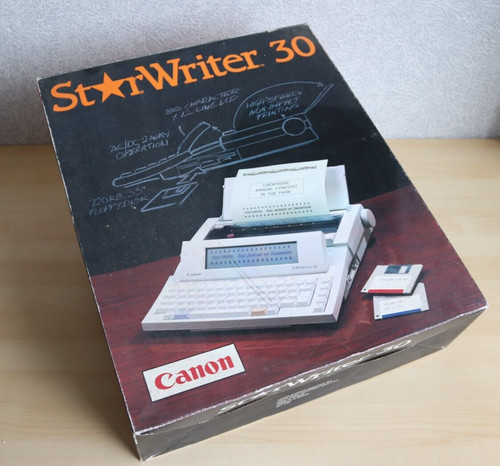 Canon starwriter box - box, only