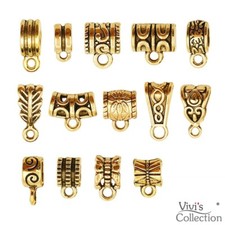 Bails Gold Connectors Charms