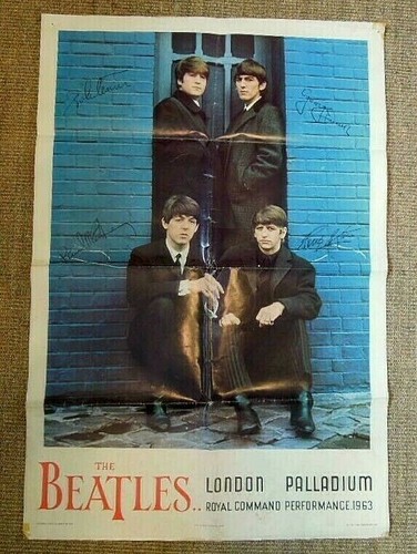 1964 beatles poster royal - 1964, '