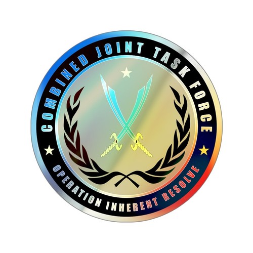 Holographic die cut stickers - holographic, die-cut