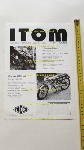 Itom production mopeds 1972 - itom, 50