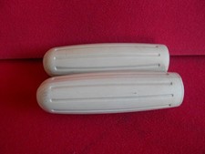 Vintage  off white Bullet Handlebar Grips 22.2mm, Ideal to fit Raleigh Bicycles