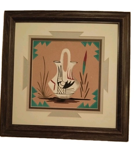 Navajo sand painting - ,