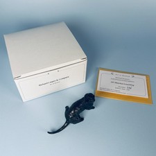 RICHARD COOPER ART IN BRONZE 241 MEERKAT CROUCHING LIMITED EDITION 236 / 250