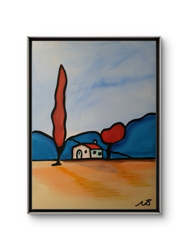 Original acrylic painting - acrylic,