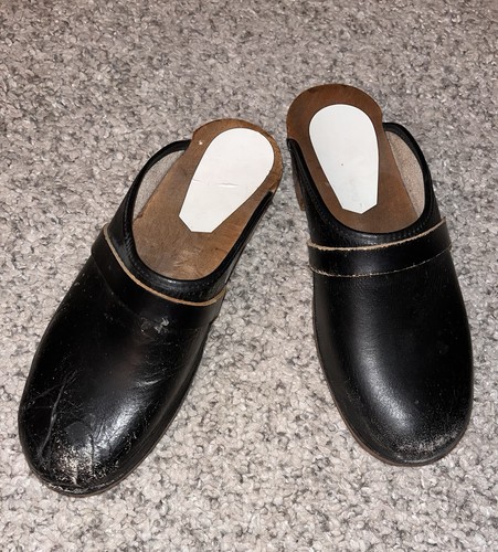 Vintage men wooden leather - men’s,