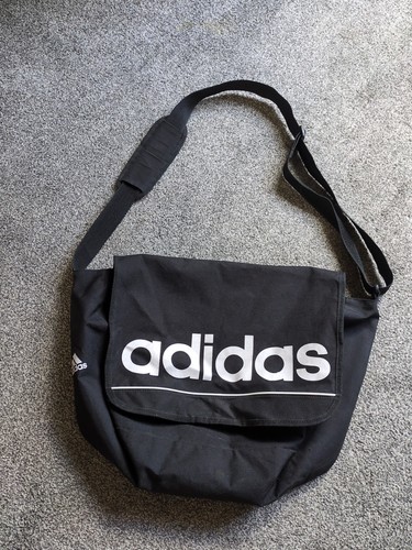 Adidas messenger black bag - black,