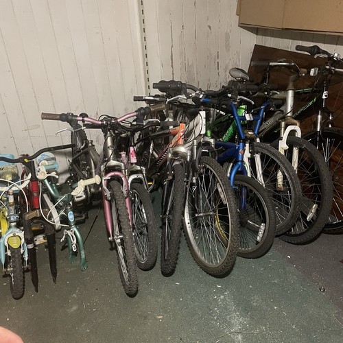 Job lot bicycles spares - bicycles,