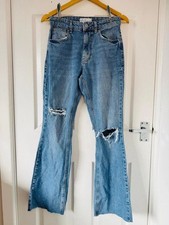 Denim Co. Blue Distressed