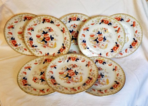 Antique set dinner - set, plates