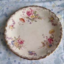 Vintage S Hancock & Sons Dresden pattern plate