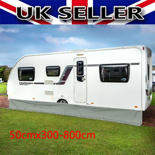 Caravan awning draught skirt - caravan,