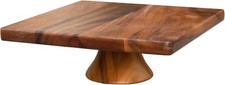 Villa Acacia Wood Cake Stand