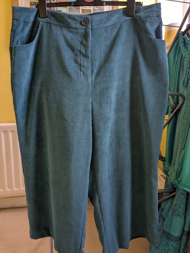George teal corduroy - teal,